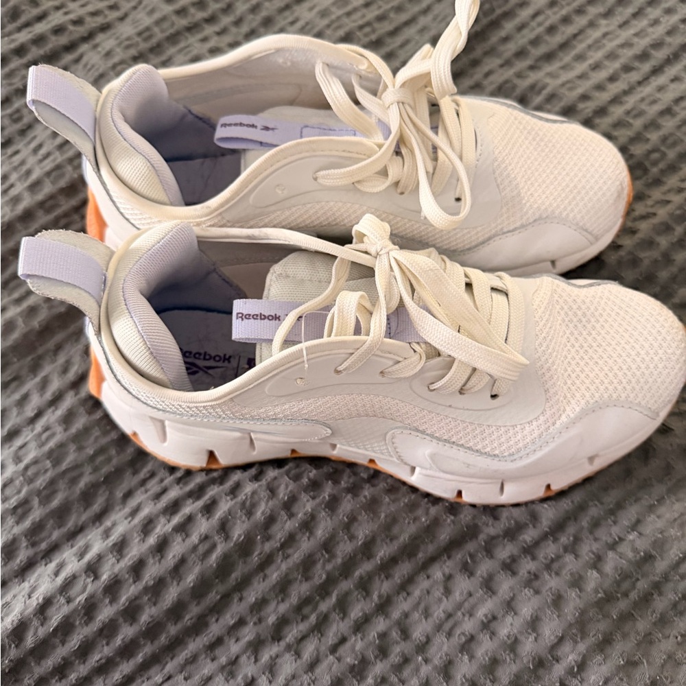 Reebok Purple/Cream Sneakers